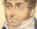 Miniature of Lew's ancestor Pierre LeDet de Segrais in 1813 in Paris